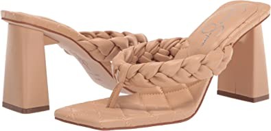 Jessica Simpson Women's Zaliye Woven Heel Sandals